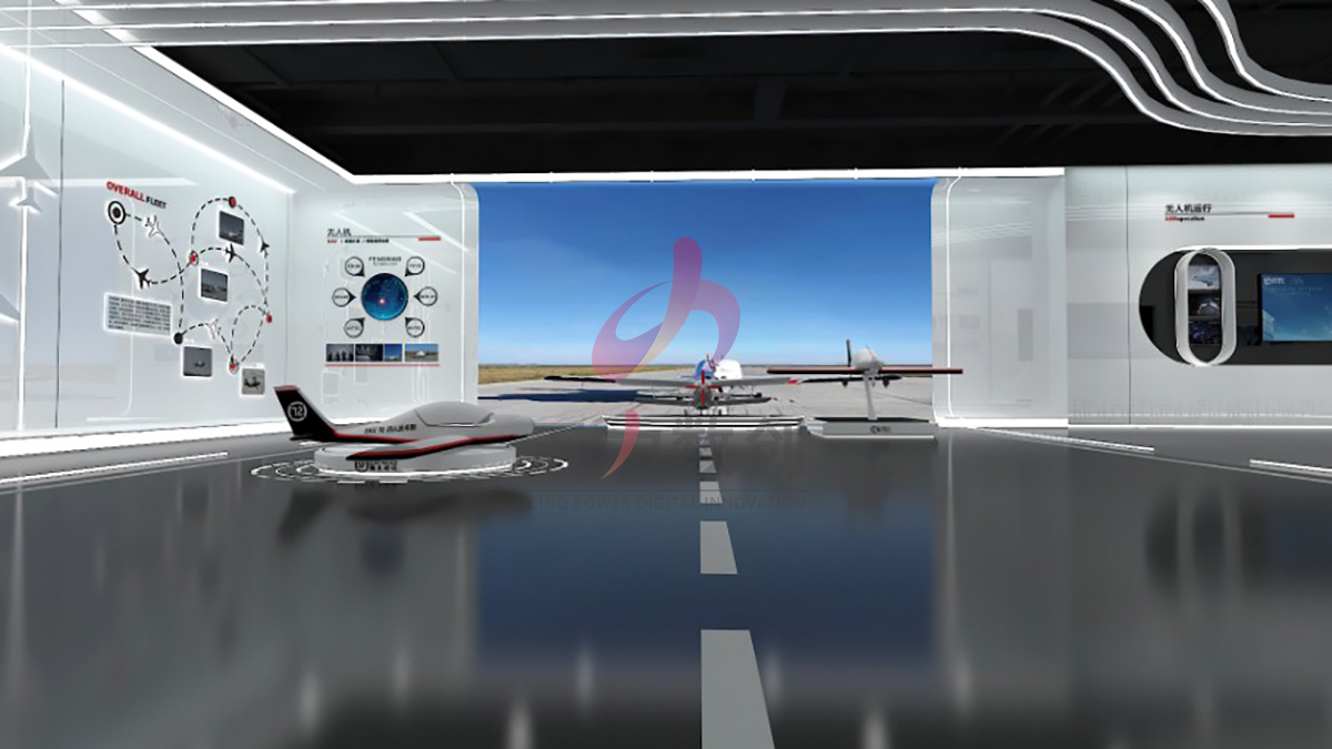 豐鳥科技企業(yè)展廳設計